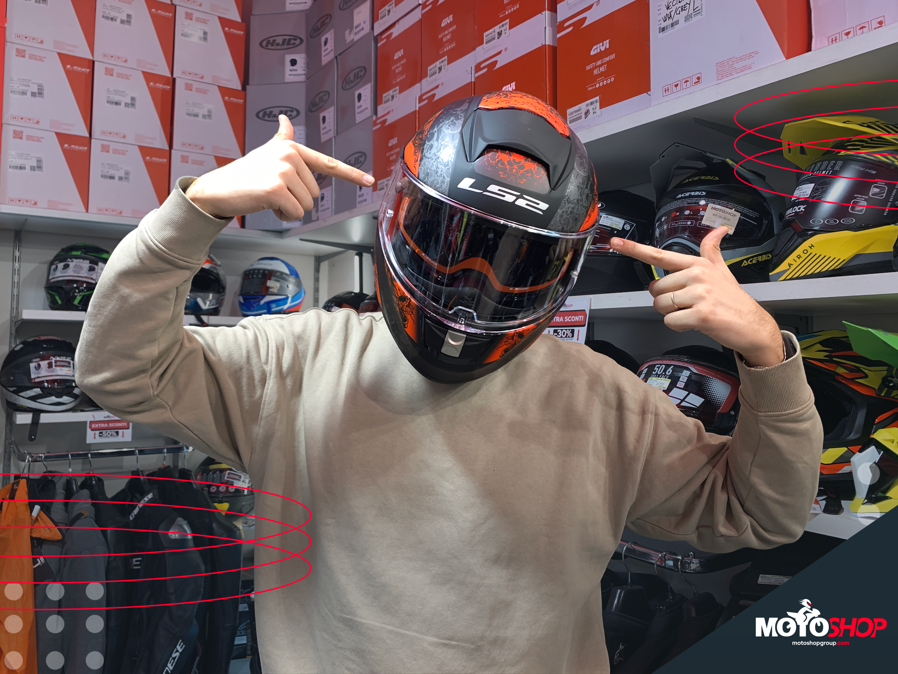 Scopri qual’è la taglia del casco giusta per te, 3 consigli utili.