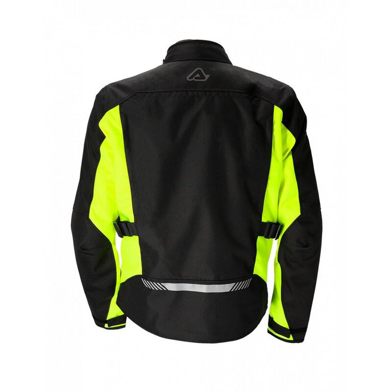 Giacca moto ACERBIS X-TRAIL CE - nero/giallo fluo