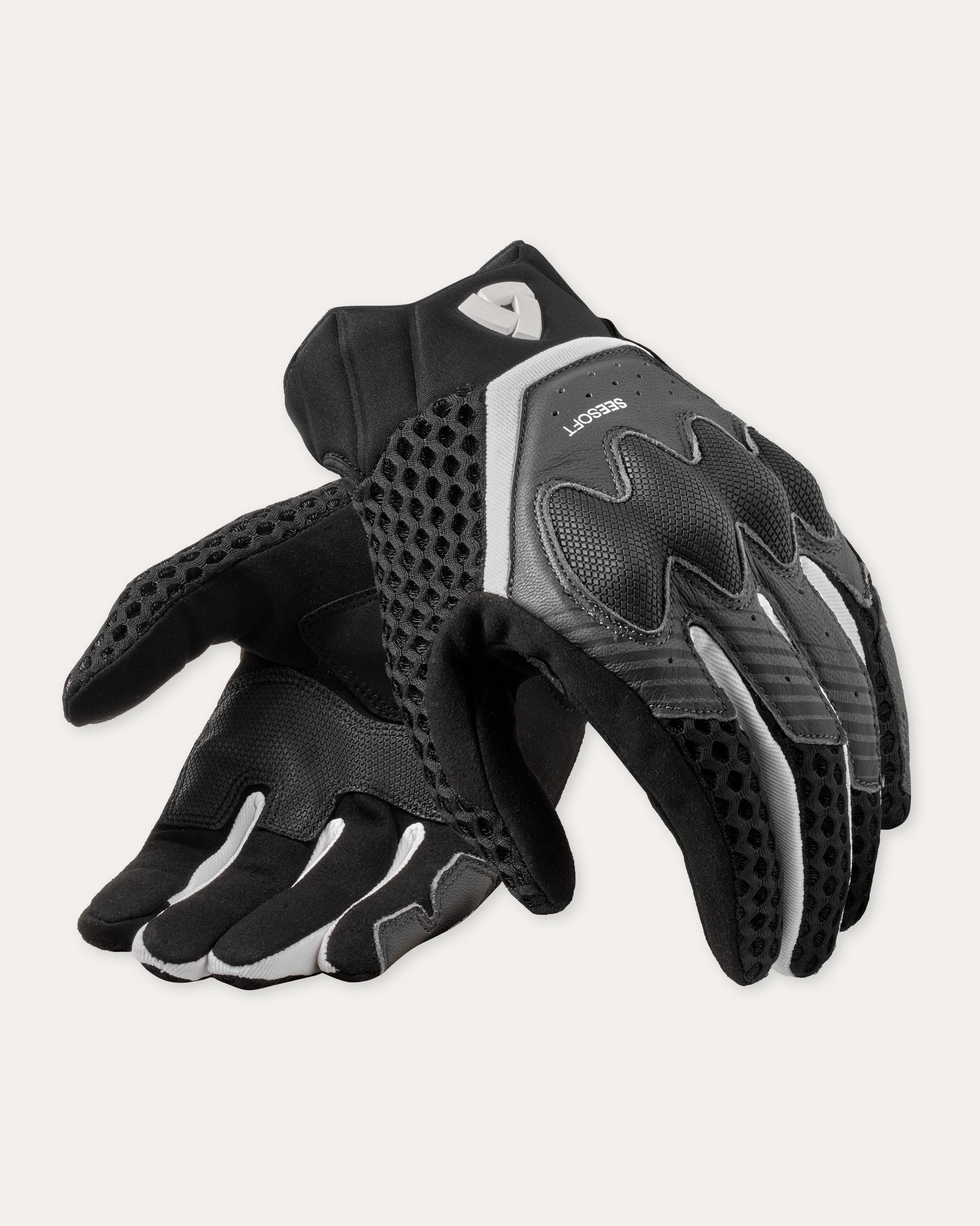 GUANTI REV'IT VELOZ - bianco nero
