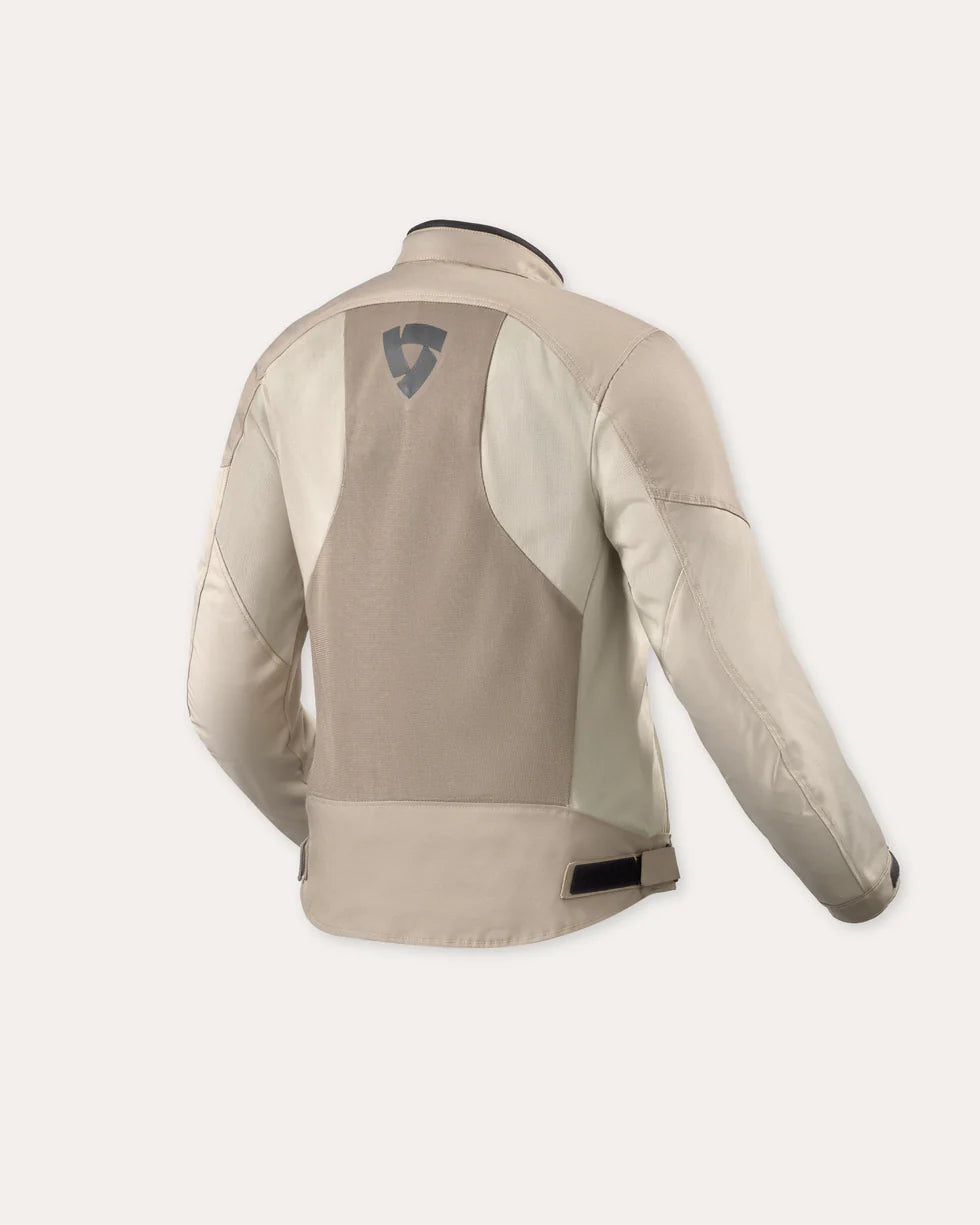 Giacca donna Estiva Rev'it TORQUE 3 H2O -sabbia-bianco