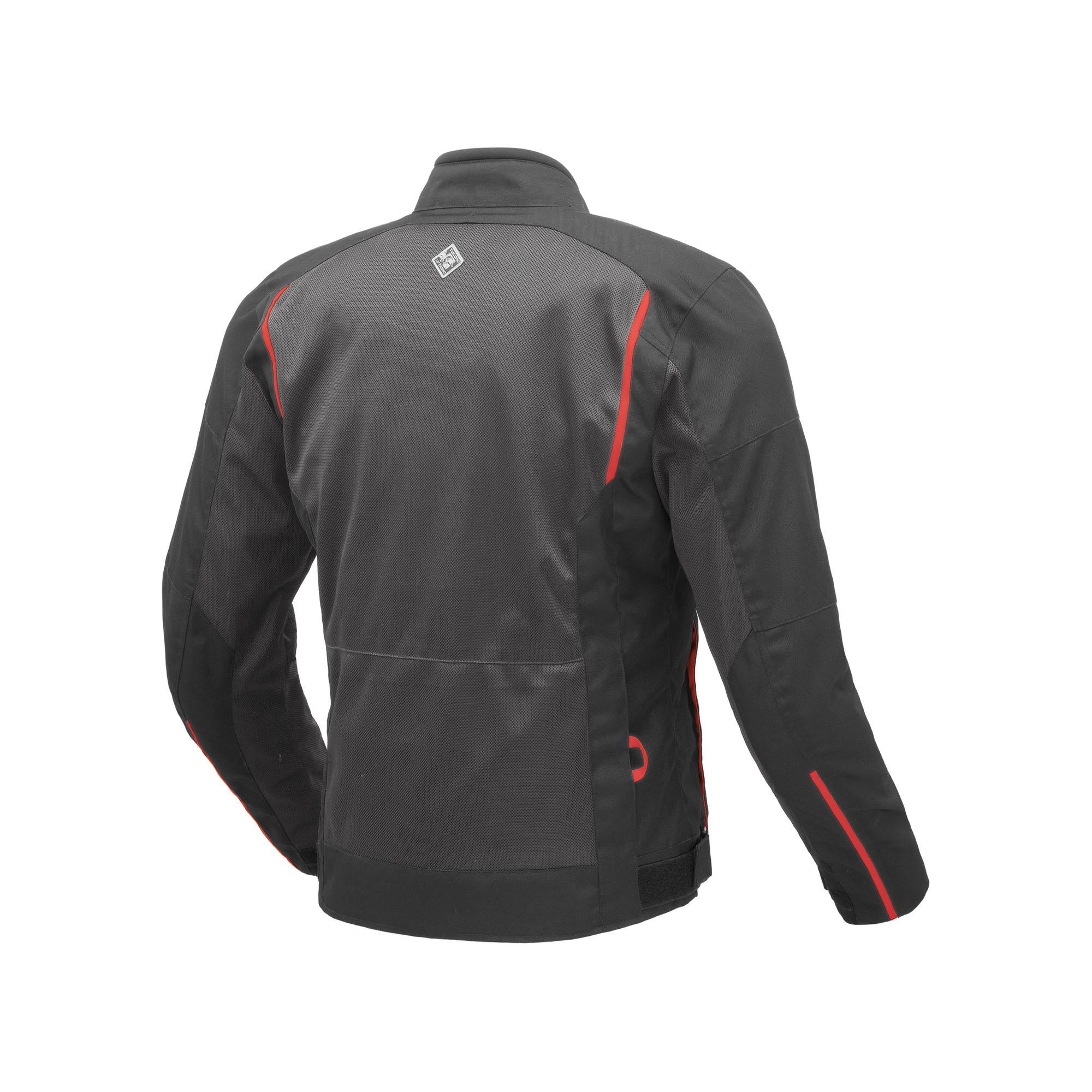 Tucano Urbano NetWork 3G veste filet d'été - Gris/Rouge