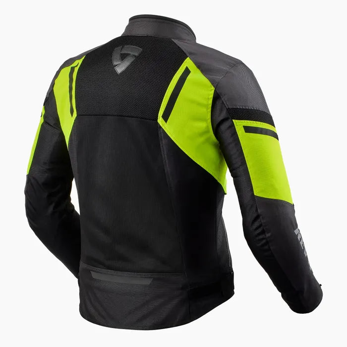 Blouson moto REV'IT GT R AIR 3 noir/jaune