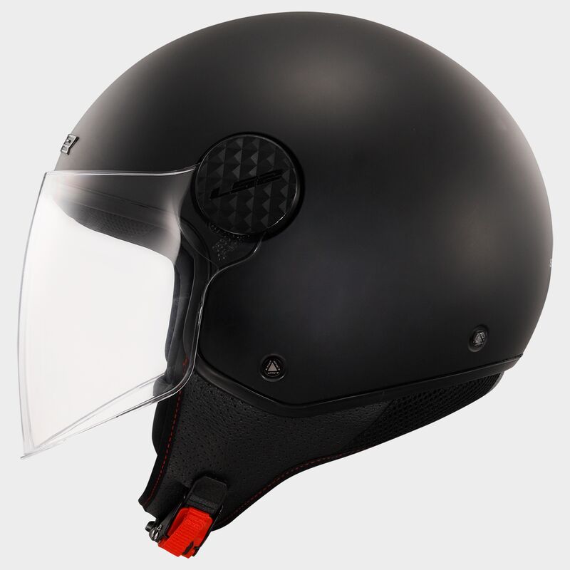 Casco jet LS2 OF558 SPHERE LUX II - nero opaco