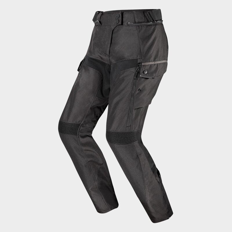 Pantaloni donna cargo LS2 Travel - nero/grigio scuro