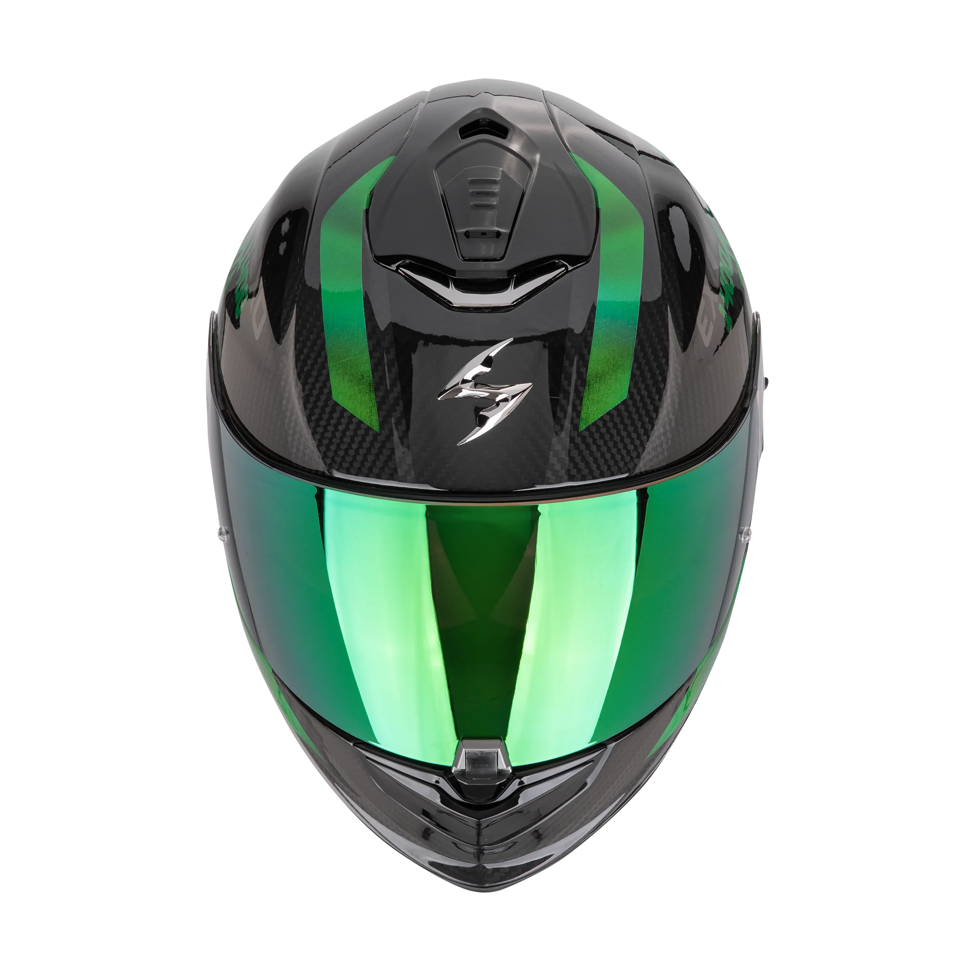 Casco integrale Scorpion EXO-1400 EVO II PLATTED - Nero Verde
