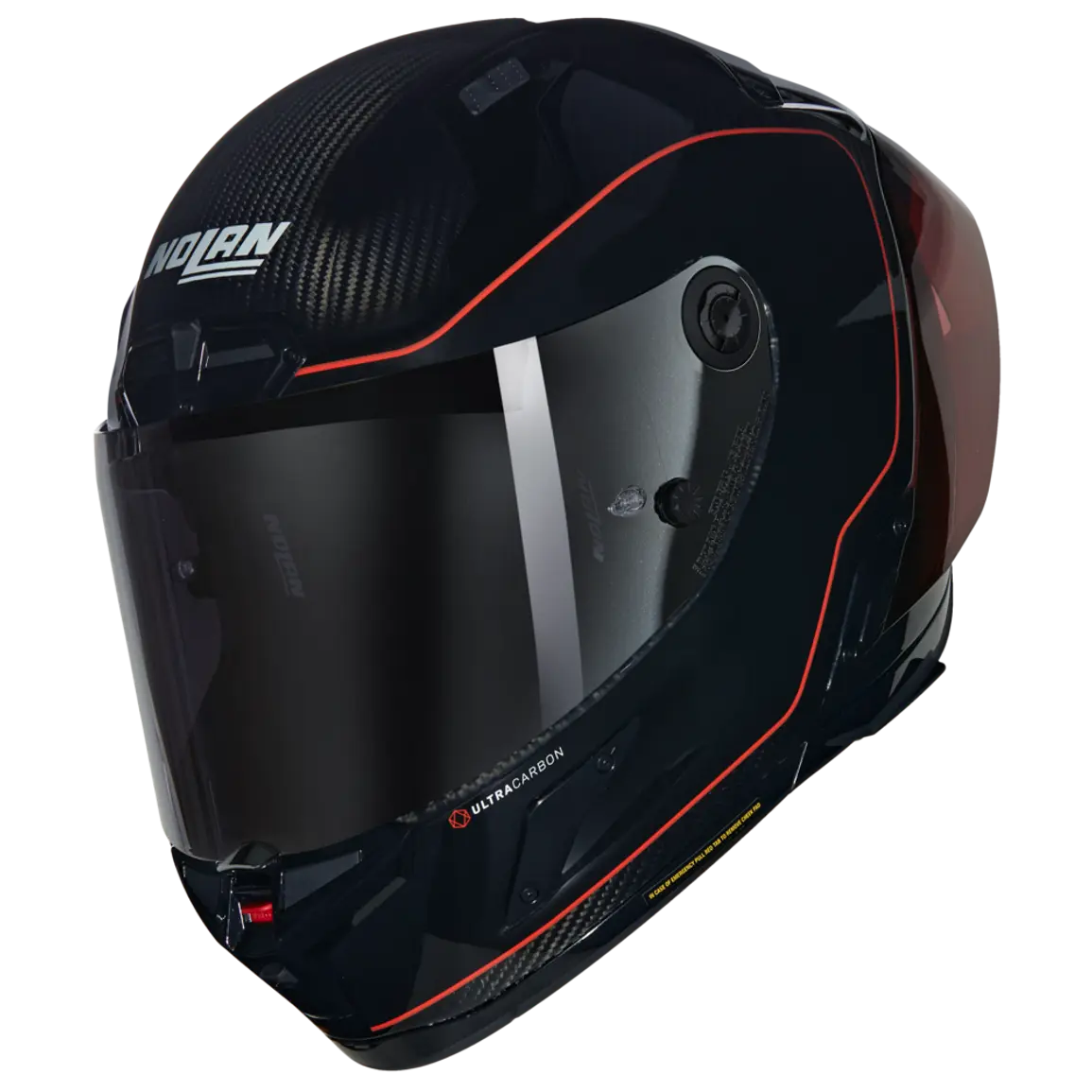Casco Integrale X-804 RS Asso di picche - Nero / Rosso