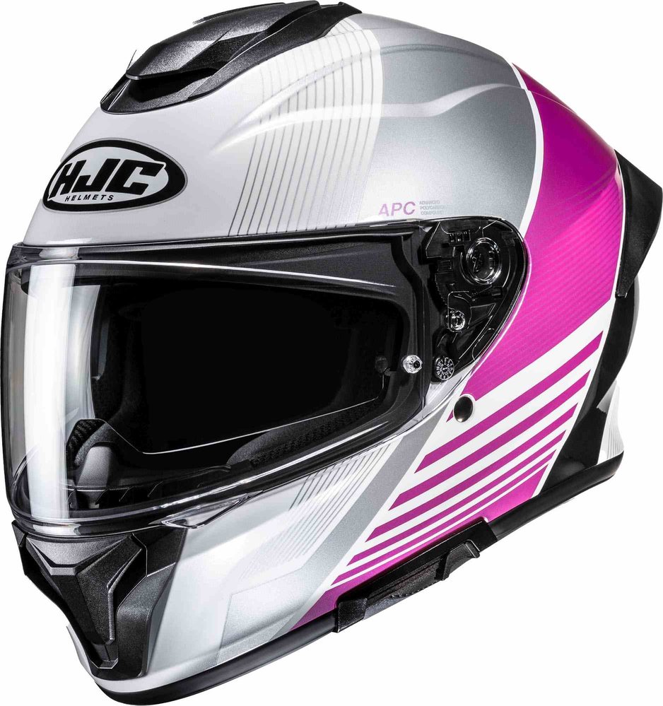 HJC C71 MORIX MC8-BIANCO ROSA