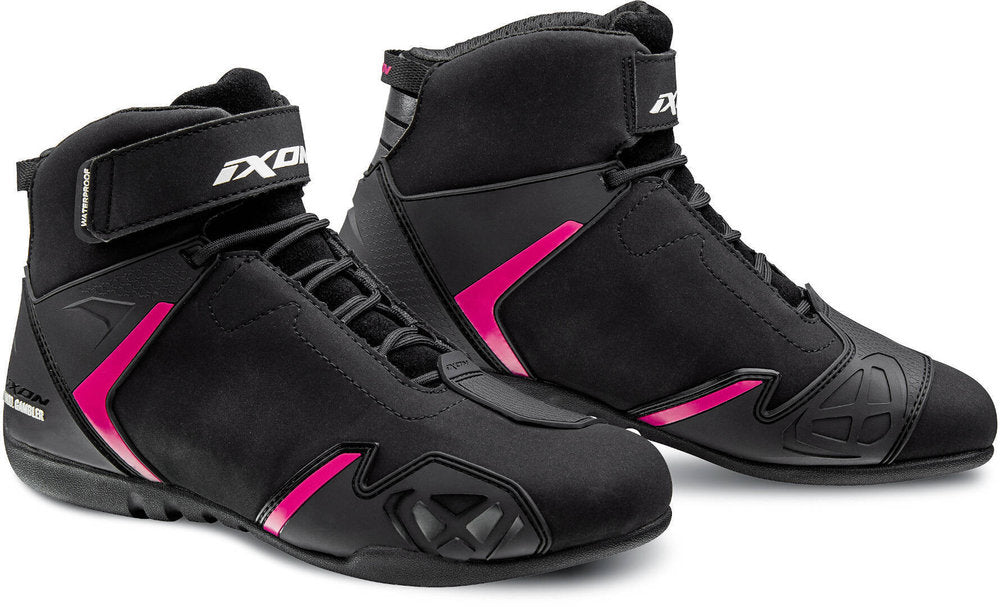 IXON SCARPE GAMBLER DONNA-NERO FUXIA