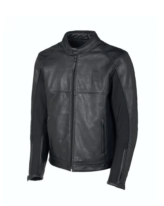 OJ J308 GIACCA SLENDER PELLE-NERA
