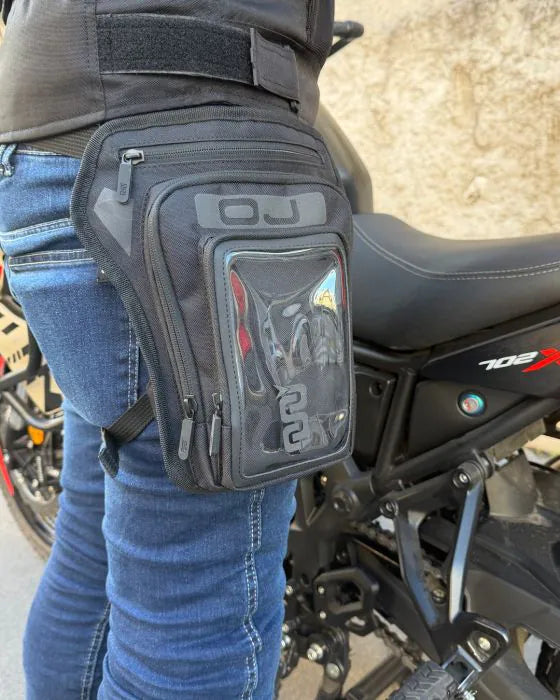 OJ M294 SPORT TRACK MARSUPIO GAMBA -NERO