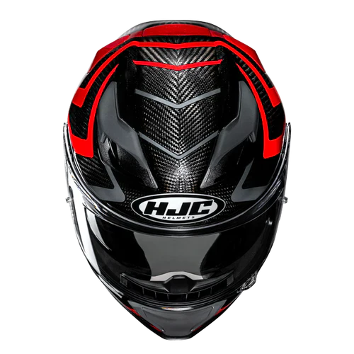 Casco Integrale HJC F71 Nevio Carbon gloss - Nero / Rosso