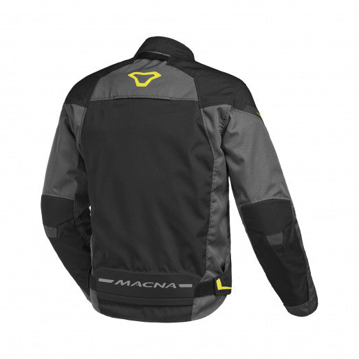 Giacca Solute Macna -Nero Grigio Giallo
