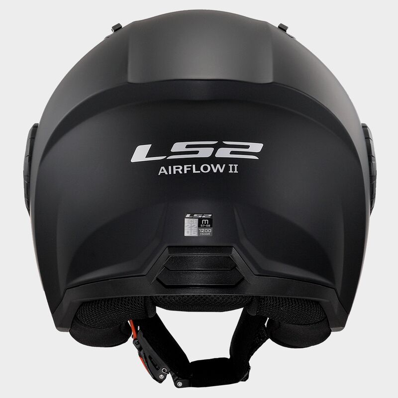Casque moto Jet Ls2 AIRFLOW II FF6161 Noir