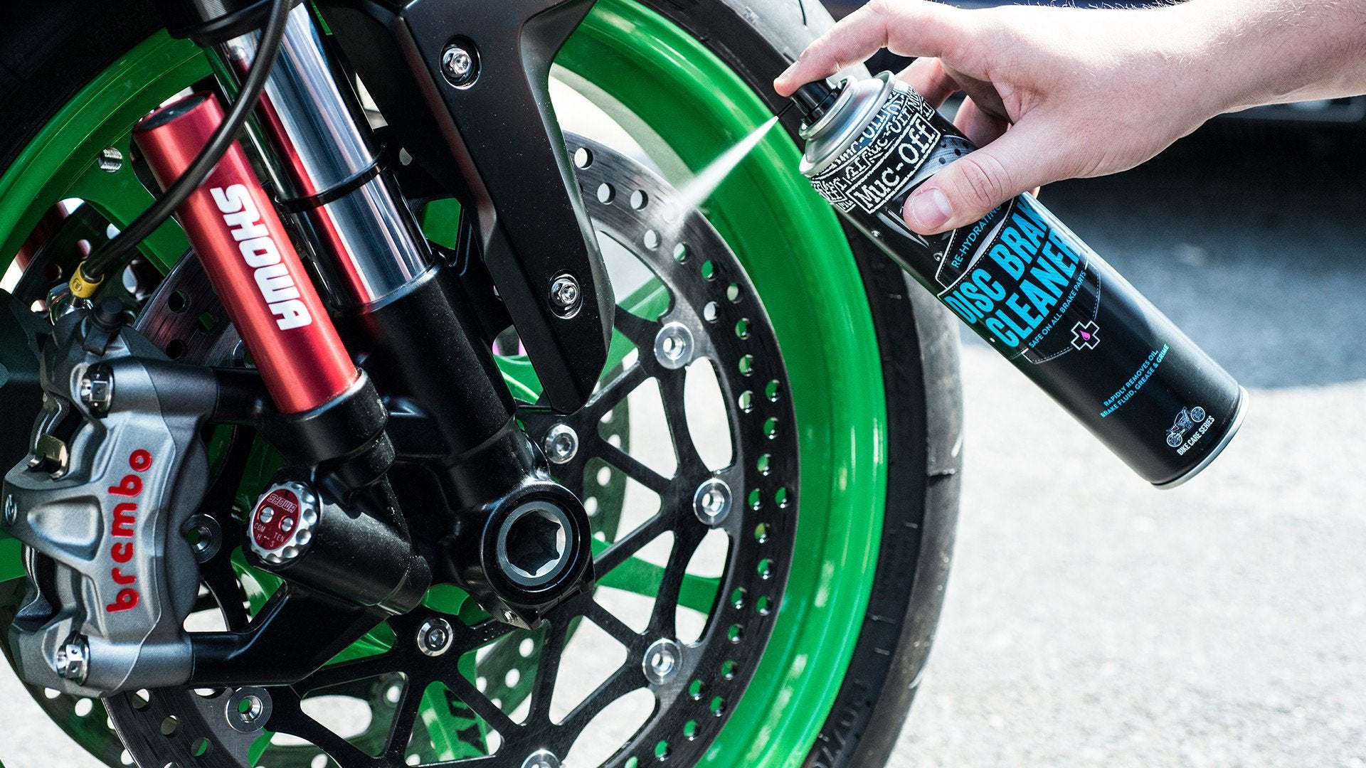 Nettoyant pour freins à disque MUC-OFF - Nettoyage