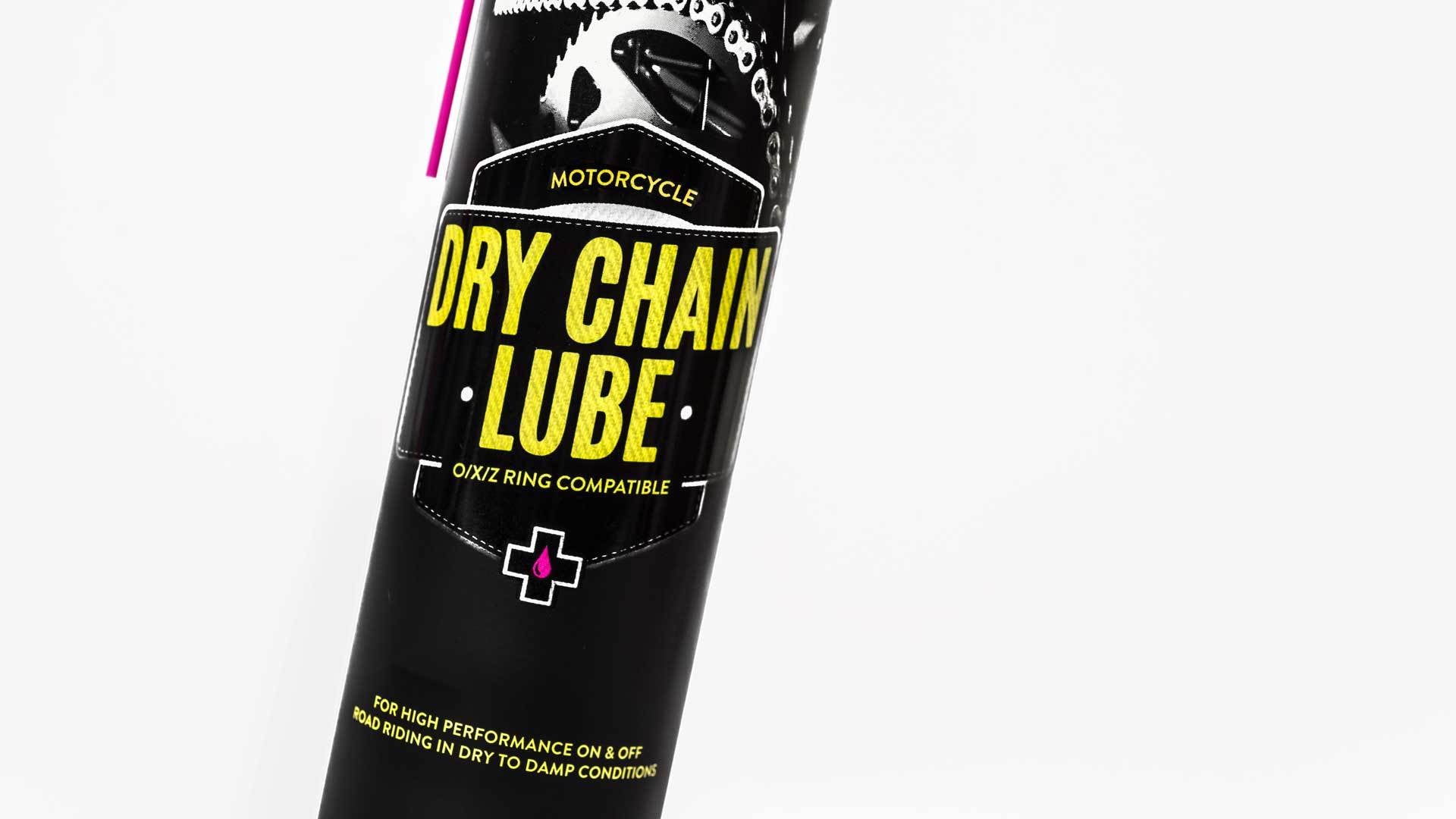 MUC-OFF - Lubrifiant moto haute performance DRY pour chaîne