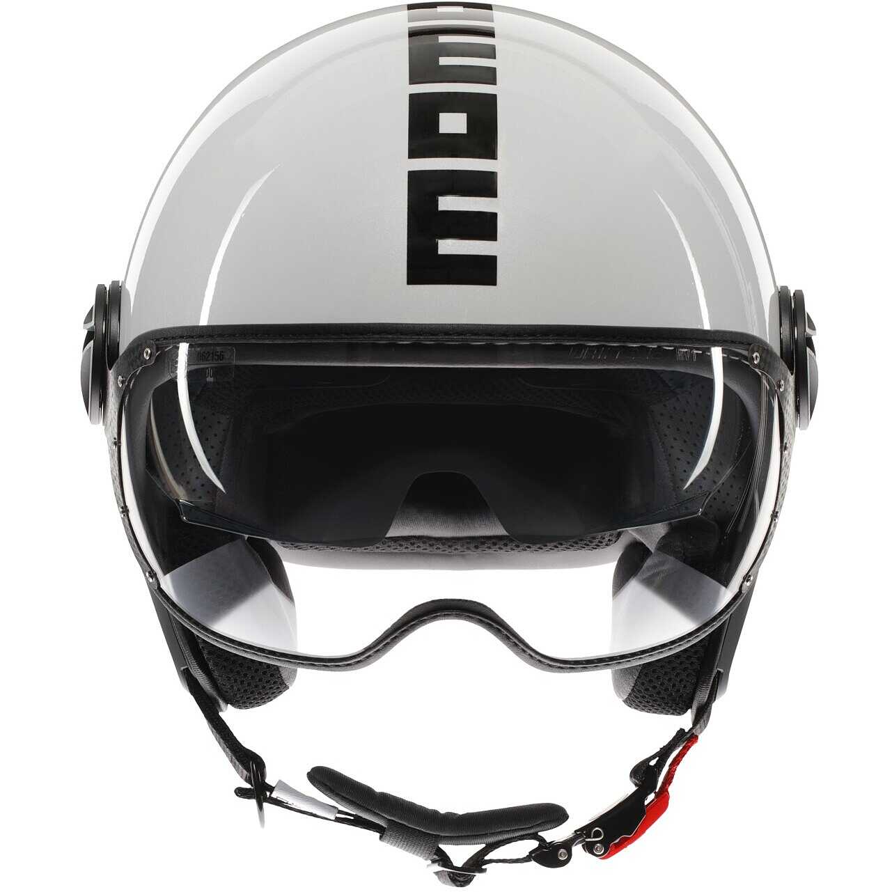 Casque moto Momo Design FGTR EVO 22.06 - noir mat blanc quartz