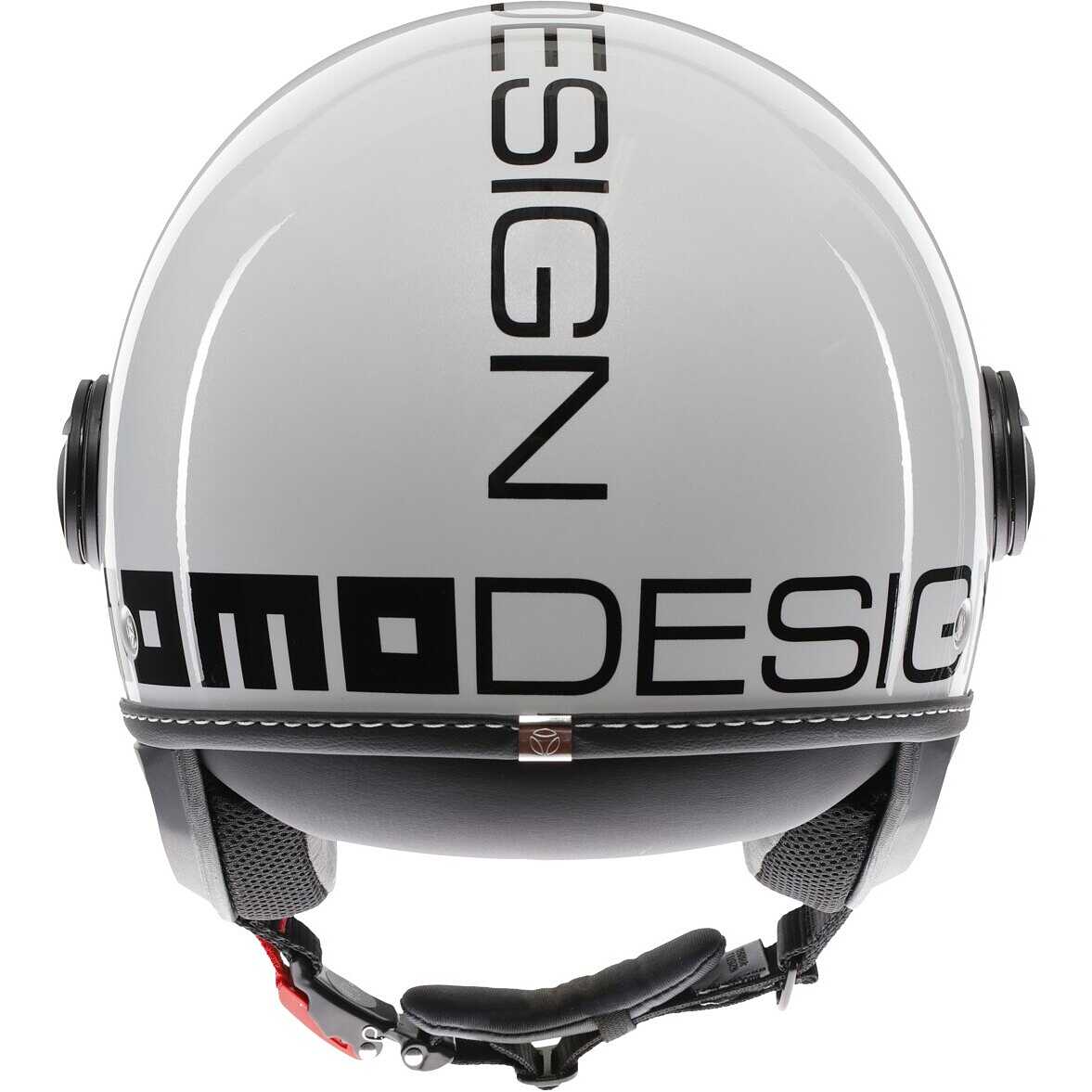 Casque moto Momo Design FGTR EVO 22.06 - noir mat blanc quartz