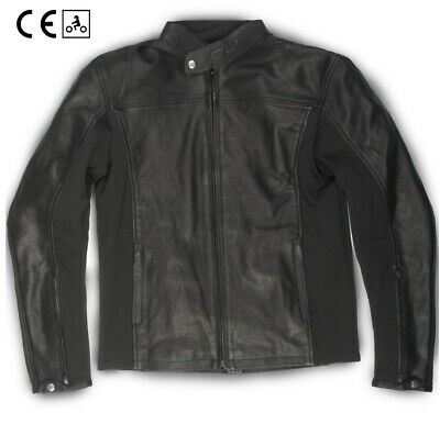 Giacca moto pelle OJ BEAST Uomo - Pelle nera