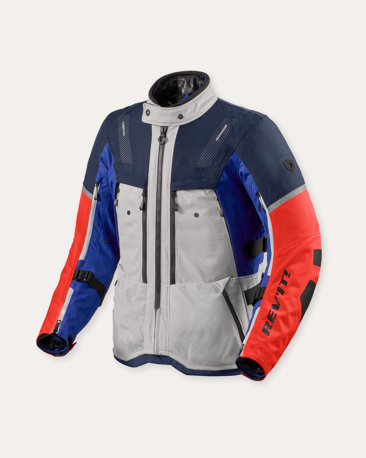 REV'IT Giacca Sand 5 H2O- BLU ARGENTO