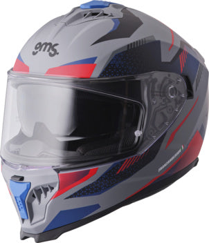 CASCO GMS GELERO-GRIGIO BLU ROSSO