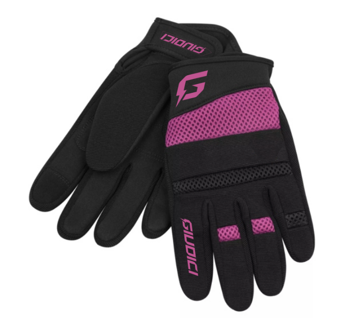 GUANTI GIUDICI ATHENE DONNA-NERO ROSA