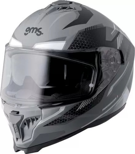 CASCO GMS GELERO-GRIGIO OPACO GRAFICA