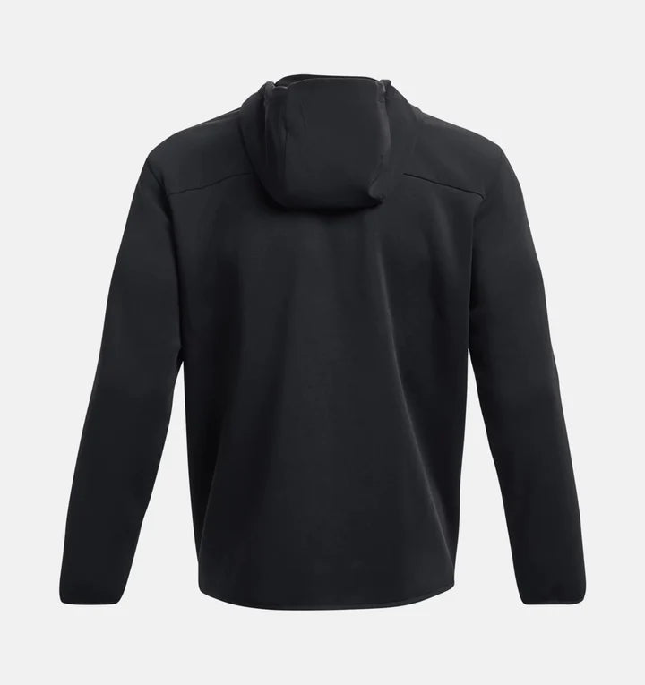 Felpa con Cappuccio Under Armor ESSENTIAL SWACKET - Nero