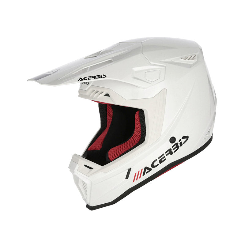 CASCO ACERBIS WHOOPS SOLID BIANCO