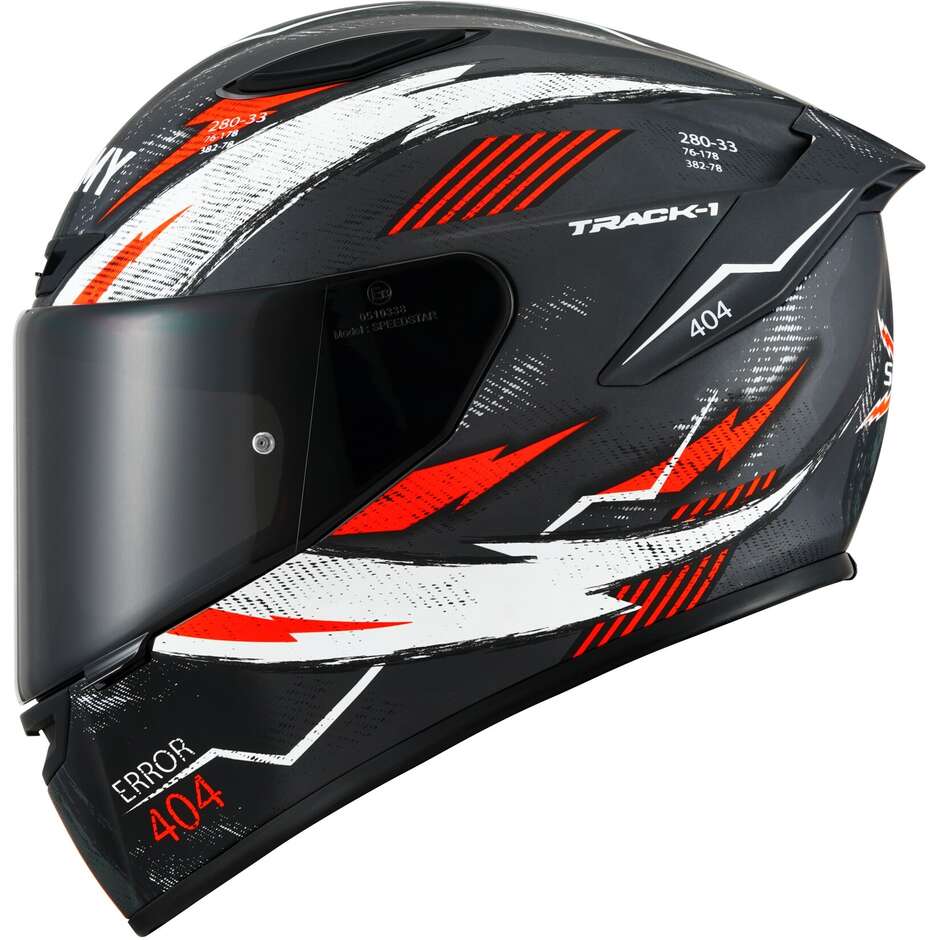 CASCO INTEGRALE SUOMY TRACK-1 404 MATT