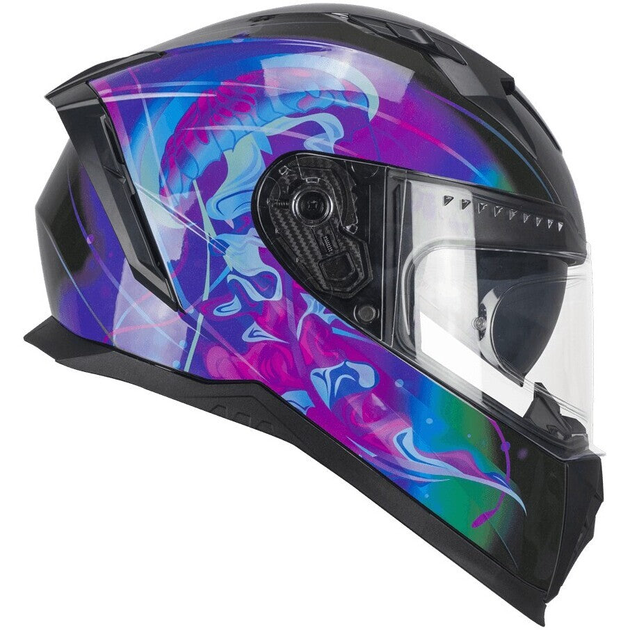 Casco CGM BLAST JELLY -NERO VIOLA
