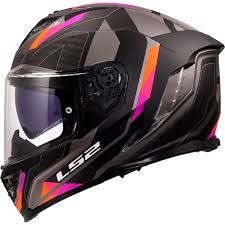 CASCO INTEGRALE LS2 FF 818 STORM III SPORTY - GRIGIO ROSA