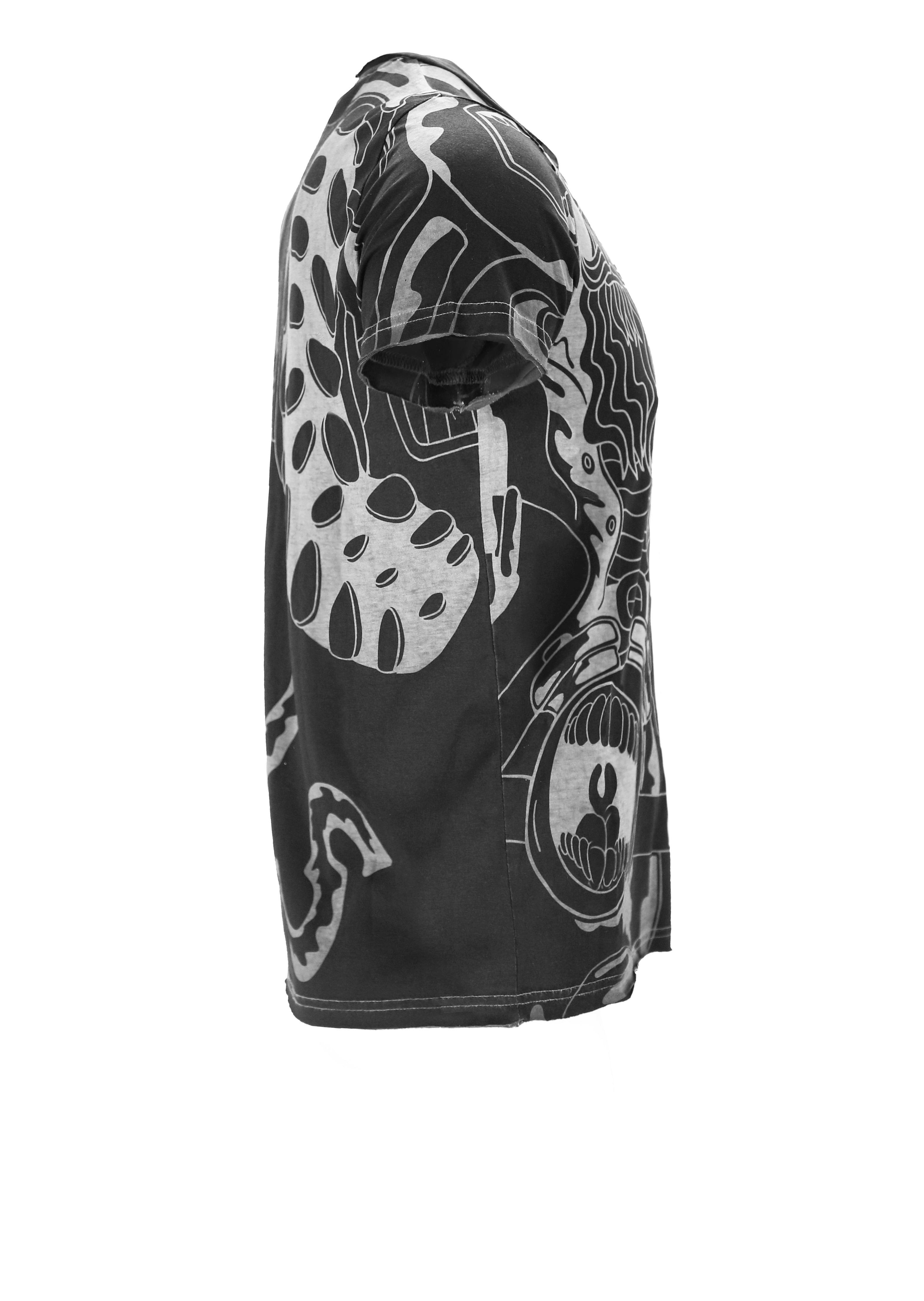 T-Shirt moto Acerbis SP club Speedway  - Nera/grafica