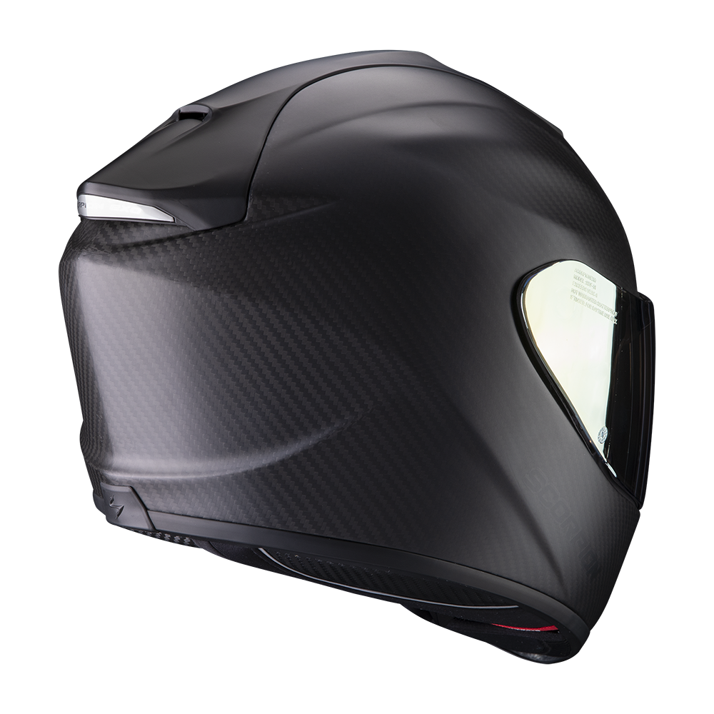 Casco Moto Integrale Scorpion EXO-1400 EVO CARBON ECE22.06 SOLID Nero Opaco