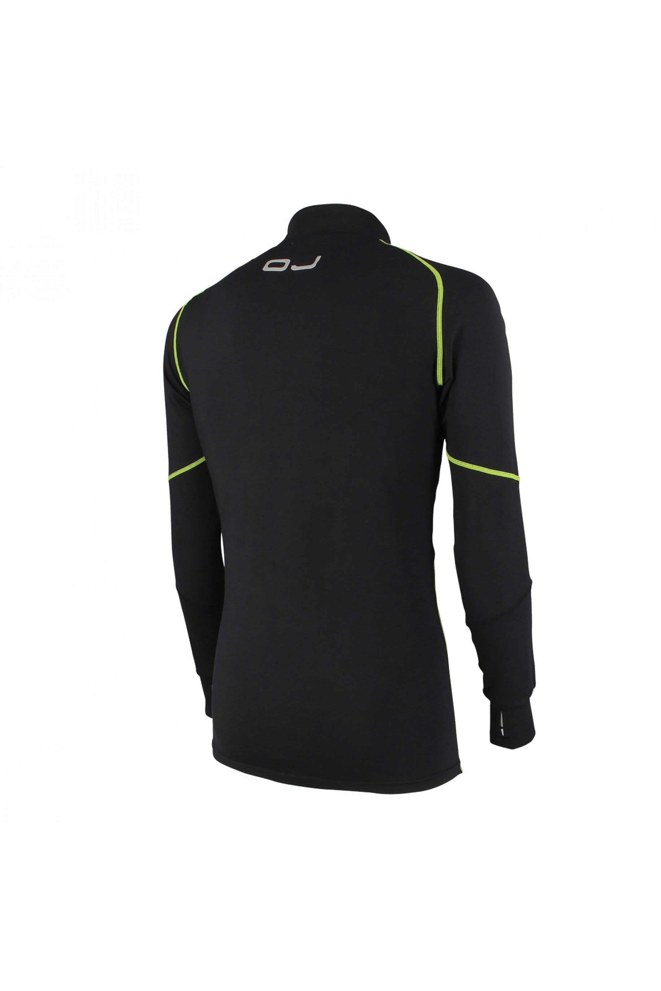MAGLIA TERMICA TECNICA A MANICHE LUNGHE TRASPIRANTE OJ - NERO F048