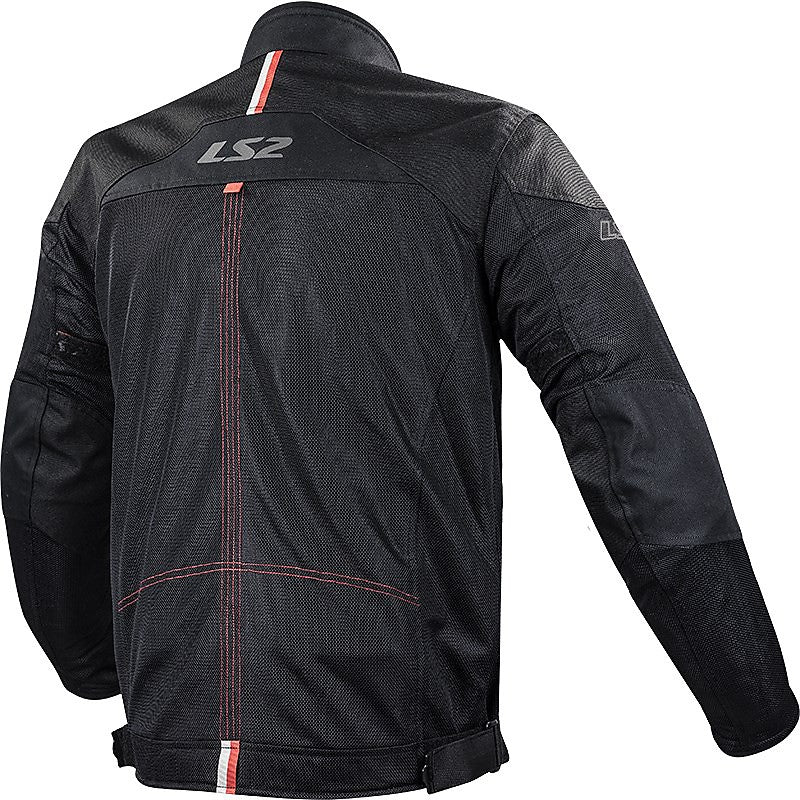 Blouson moto Homme Printemps / Été Ls2 ALBA - Tissu CE noir